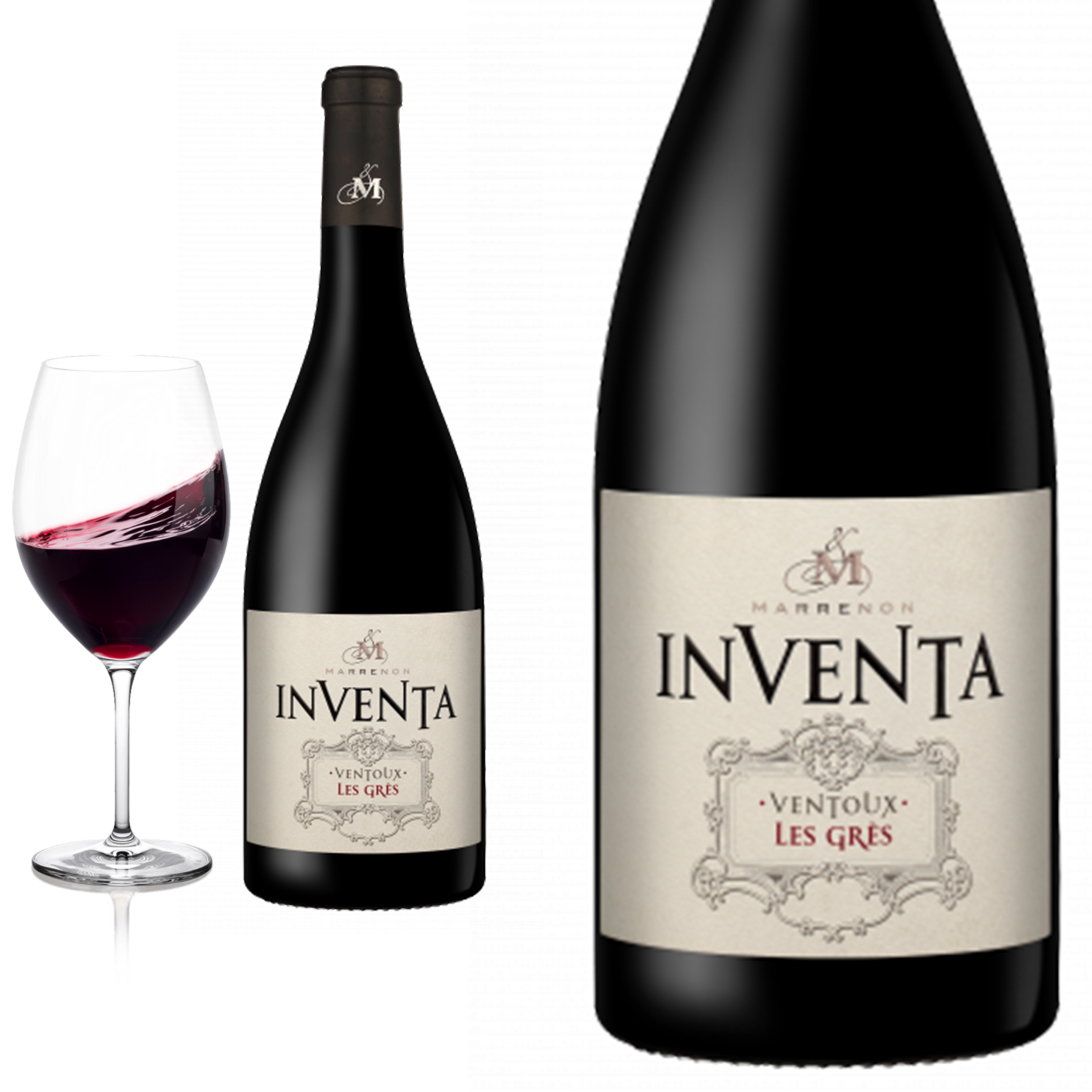 2019 Ventoux rouge Inventa Les Gres von Marrenon Rotwein 2019 Ventoux rouge Inventa Les Gres von Marrenon Rotwein